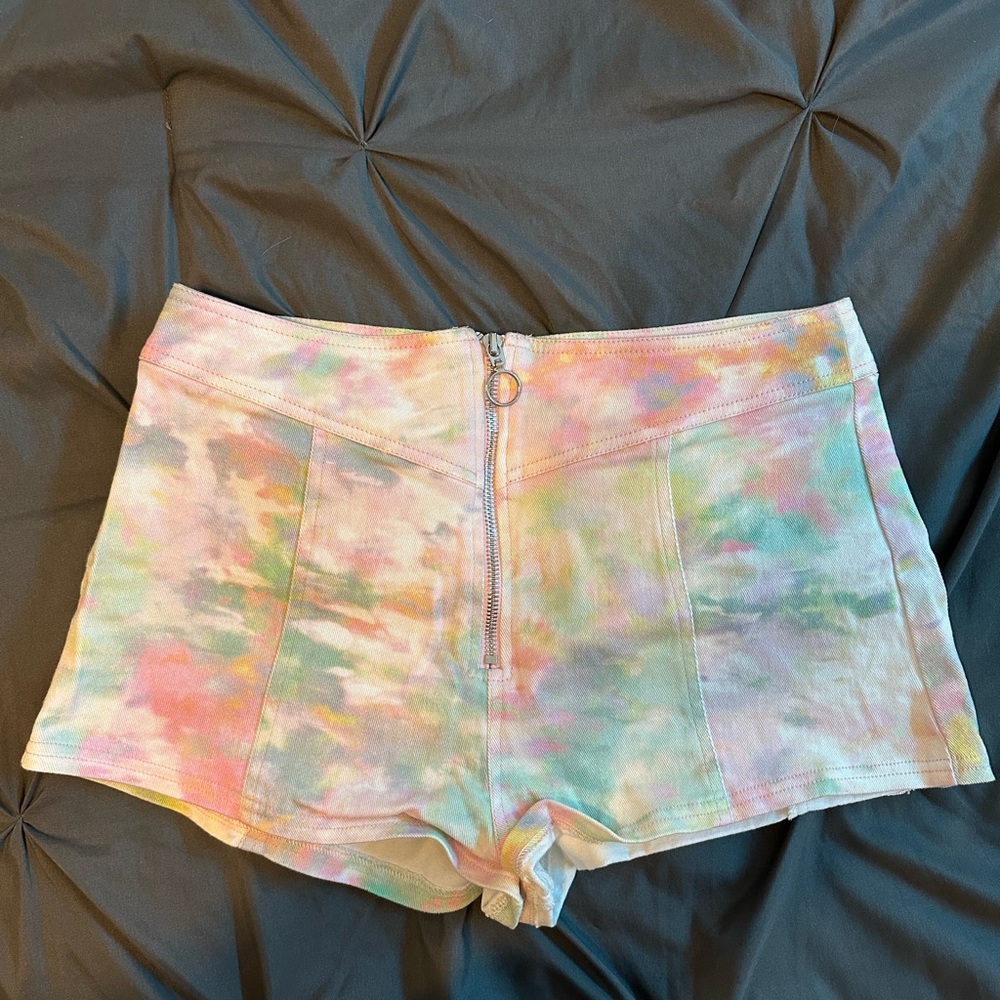 For Love & Lemons Tie-Dye Shorts